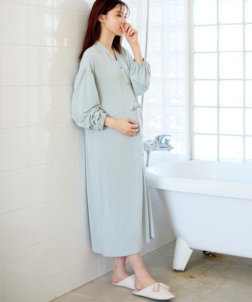 やわらかレーヨン天竺ネグリジェ パジャマ/ルームウェア（マタニティ