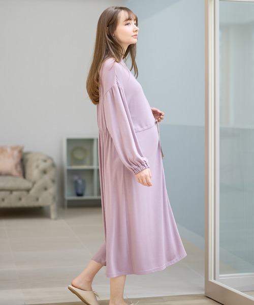 やわらかレーヨン天竺ネグリジェ パジャマ/ルームウェア（マタニティ