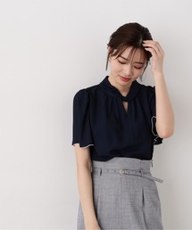 PROPORTION BODY DRESSING | キーネックフレアスリーブブラウス / 1214110413(シャツ/ブラウス)