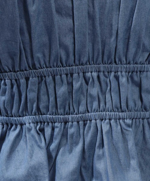 PAGEBOY（ページボーイ）の「アソートレースアップブラウス（シャツ/ブラウス・レディース・ブラック系その他/ブルー/ブラック/ホワイト/ライム・FREE）」の11枚目の写真