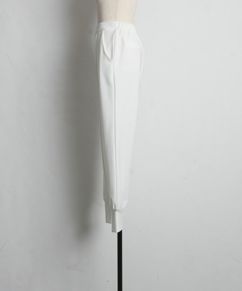 &. NOSTALGIA（アンドドットノスタルジア）の「イージージョガーパンツ（その他パンツ・レディース・ブラック/ホワイト/ベージュ・M/S）」の14枚目の写真