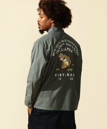 Alpha Industries | ユーティリティシャツ/スーベニア刺繍 長袖（SOUVENIR）(シャツ/ブラウス)