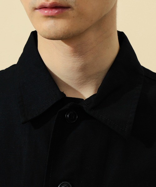 Alpha Industries（アルファインダストリーズ）の「ユーティリティシャツ/スーベニア刺繍 長袖（SOUVENIR）（シャツ/ブラウス・メンズ・ブラック/オリーブ/グレー・MEDIUM/LARGE/X-LARGE）」の16枚目の写真