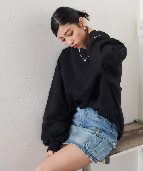 ENVYM（アンビー）の「カーゴポケットデニムスカート（スカート・レディース・ブルー・SMALL/MEDIUM）」の11枚目の写真