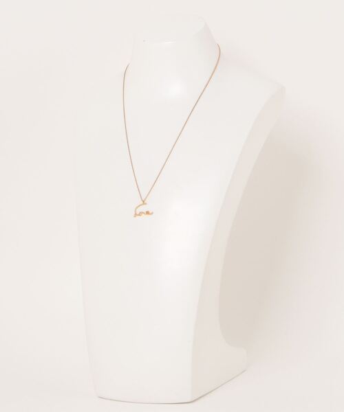 Preek(プリーク)の「Preek LOVE NECKLACE YU-51(ネックレス・レディース・ゴールド・ONE SIZE)」の2枚目の写真