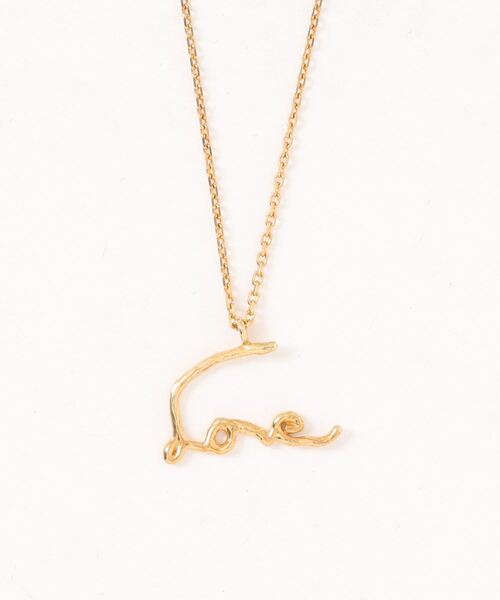 Preek(プリーク)の「Preek LOVE NECKLACE YU-51(ネックレス・レディース・ゴールド・ONE SIZE)」の3枚目の写真