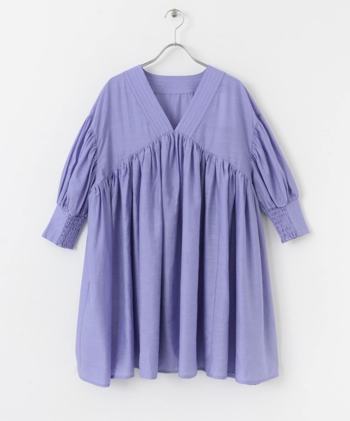 未使用級美品✨ケイミー ブルーエレナ ギャザーワンピース 洗える 希少サイズ15 中古・古着通販】kay me (ケイミー) レッドピンホイール