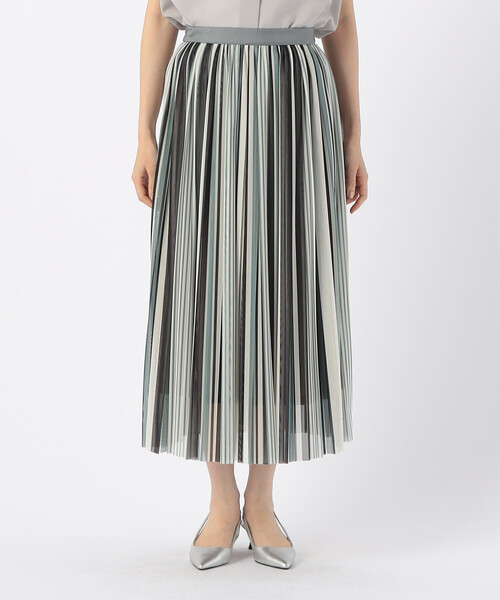 COMME CA ISM（コムサイズム）の「マルチカラーストライプ チュールプリーツスカート（スカート・レディース・ブラック系/ブルー系その他・MEDIUM/LARGE）」の16枚目の写真