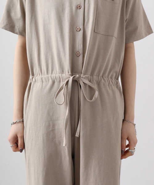 セール】atONE Vネックオールインワンパンツ（サロペット