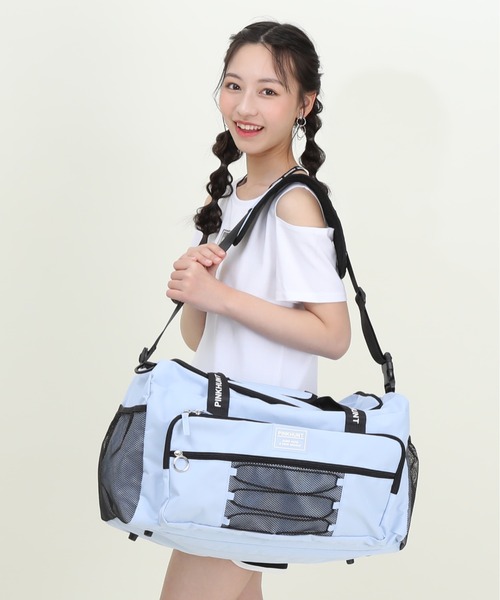 ハンドバッグ ピンク ボストン PINKHUNT ピンクハント ボストンバッグ9343（ボストンバッグ