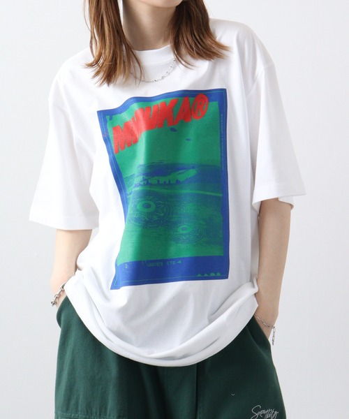 MISHKA（ミシカ）の「MISHKA　T-SHIRT　半袖（Tシャツ/カットソー・メンズ・ブラック/ホワイト/グリーン/ブラック系その他/ホワイト系その他/グリーン系その他/ブラック系その他2/ホワイト系その他2/ブラウン/ブラック系その他3/ホワイト系その他3/ベージュ/ブラウン系その他/ブラック系その他4/ホワイト系その他4/ベージュ系その他/ブラック系その他5/ホワイト系その他5/ベージュ系その他2/ブラウン系その他2/ブラック系その他6/ホワイト系その他6/ブラウン系その他3/ブラック系その他7/ホワイト系その他7/ベージュ系その他3/グリーン系その他2/ブラック系/ホワイト系/イエロー/グリーン系その他3・M/L/XL/2XL）」の6枚目の写真