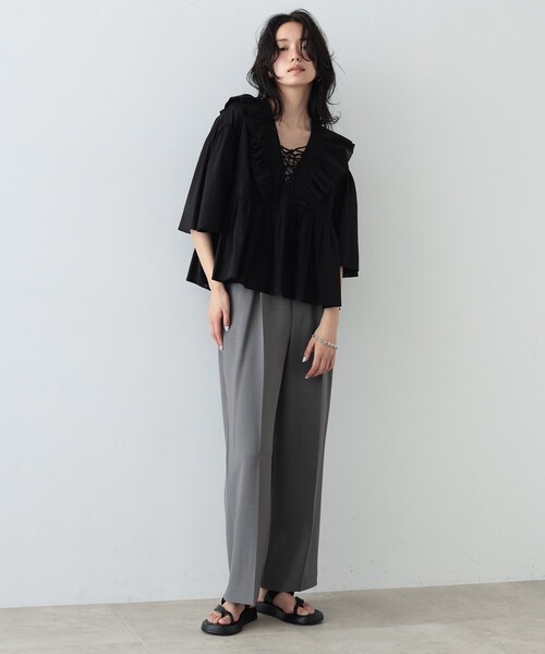 【セール】イージーストレートワイドパンツ（その他パンツ）｜GALLEST（ギャレスト）