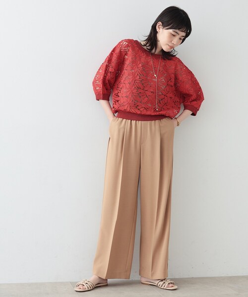 【セール】イージーストレートワイドパンツ（その他パンツ）｜GALLEST（ギャレスト）