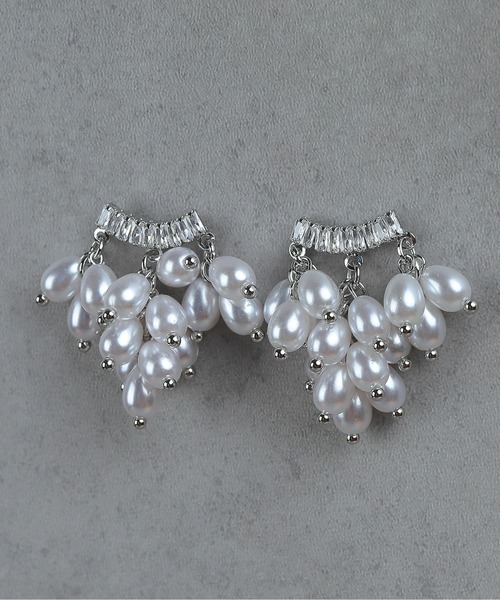 セール】パール シャンデリア ピアス 結婚式 パーティー（ピアス