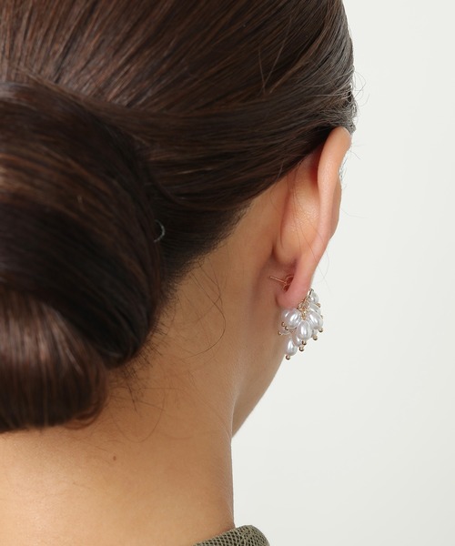 セール】パール シャンデリア ピアス 結婚式 パーティー（ピアス