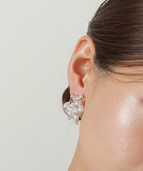 セール】パール シャンデリア ピアス 結婚式 パーティー（ピアス