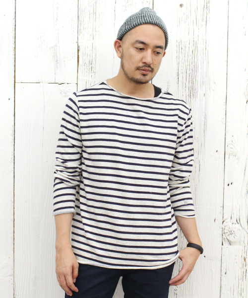 CIAOPANIC TYPY（チャオパニックティピー）の「カットオフスウェットプルオーバー（Tシャツ/カットソー・メンズ・その他19/アイボリー/グレー/ネイビー・MEDIUM/SMALL/LARGE）」の4枚目の写真