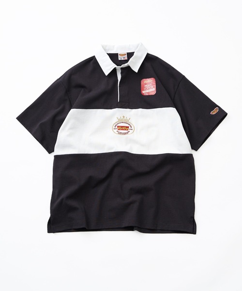 K.nao Golfickers ポロシャツ M ネイビー/レッド K.nao Golfickers ポロシャツ M ネイビー/レッド K.nao Golfickers