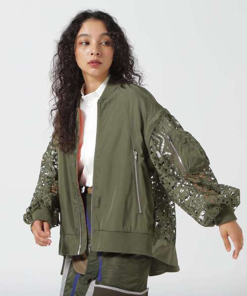 Risley(リズレー) レースコンビ2WAY MA-1