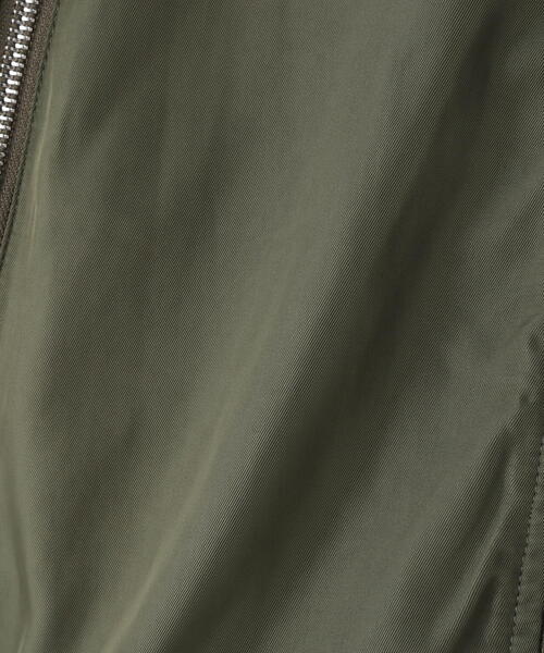 Risley（リズレー）の「Risley(リズレー)　レースコンビ2WAY MA-1（ブルゾン・レディース・ブラック/カーキ・F）」の9枚目の写真