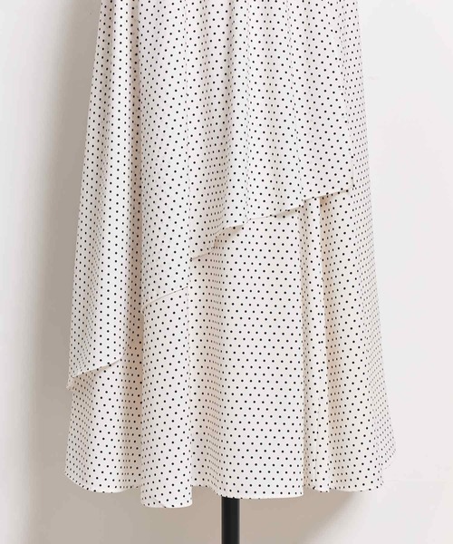 NOELA(ノエラ)の「ドットボウタイワンピース(ワンピース・レディース・ブラック/ブラウン/オフホワイト・S/M)」の20枚目の写真