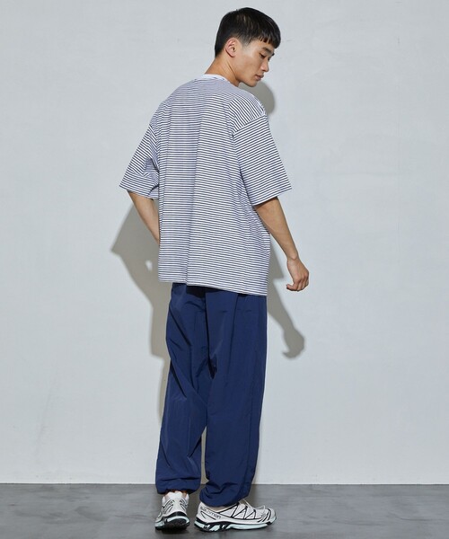 Firsthand(ファーストハンド)の「MA Firsthand/マ ファーストハンド BASIC LOGO ピンボーダーTEE / 半袖Tシャツ(Tシャツ/カットソー・メンズ・ブラック/グリーン/ホワイト・L/M)」の11枚目の写真