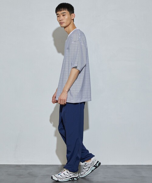 Firsthand(ファーストハンド)の「MA Firsthand/マ ファーストハンド BASIC LOGO ピンボーダーTEE / 半袖Tシャツ(Tシャツ/カットソー・メンズ・ブラック/グリーン/ホワイト・L/M)」の14枚目の写真