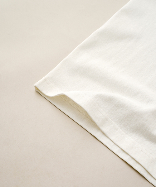 417 EDIFICE（フォーワンセブンエディフィス）の「LE BONJOUR SURF 417別注 OVERLAP tee（Tシャツ/カットソー・メンズ・ブラック/ホワイト/ベージュ・MEDIUM/LARGE）」の6枚目の写真