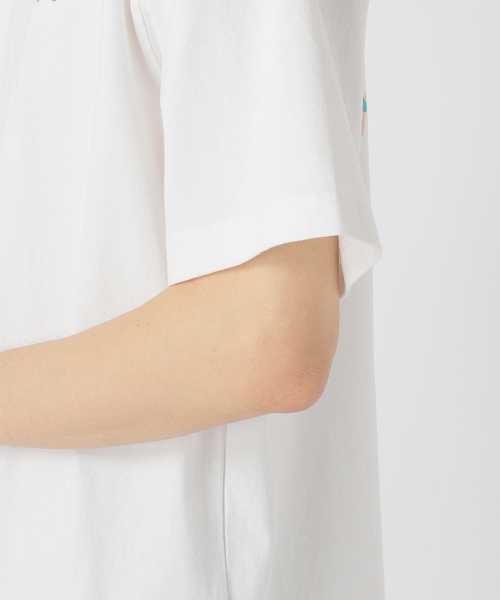 417 EDIFICE（フォーワンセブンエディフィス）の「LE BONJOUR SURF 417別注 OVERLAP tee（Tシャツ/カットソー・メンズ・ブラック/ホワイト/ベージュ・MEDIUM/LARGE）」の14枚目の写真