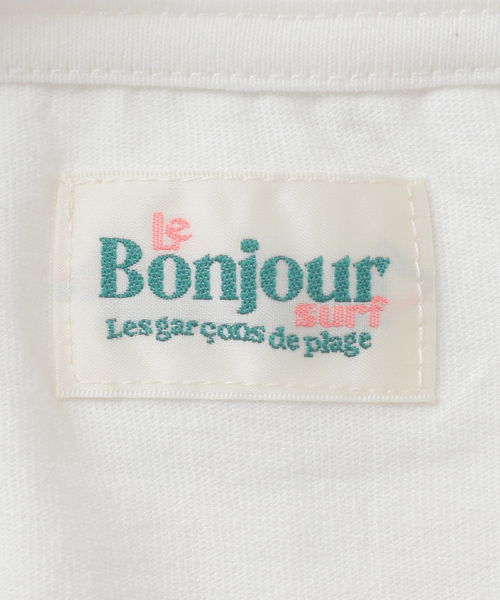 417 EDIFICE（フォーワンセブンエディフィス）の「LE BONJOUR SURF 417別注 OVERLAP tee（Tシャツ/カットソー・メンズ・ブラック/ホワイト/ベージュ・MEDIUM/LARGE）」の18枚目の写真