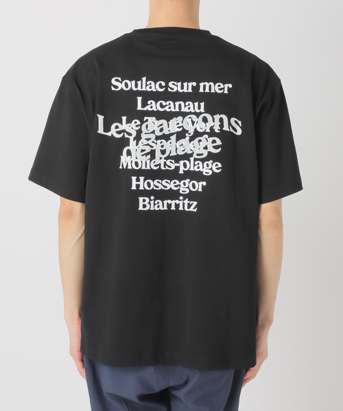 417 EDIFICE（フォーワンセブンエディフィス）の「LE BONJOUR SURF 417別注 OVERLAP tee（Tシャツ/カットソー・メンズ・ブラック/ホワイト/ベージュ・MEDIUM/LARGE）」の20枚目の写真