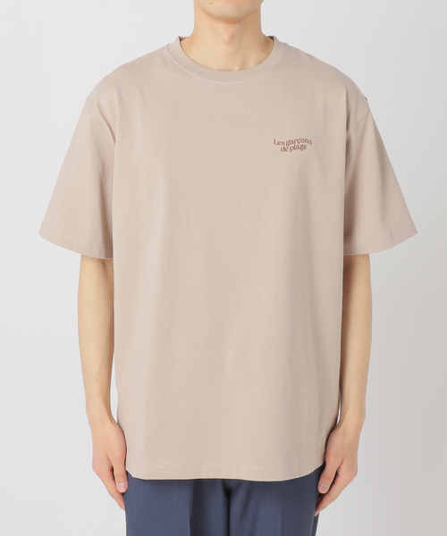 417 EDIFICE（フォーワンセブンエディフィス）の「LE BONJOUR SURF 417別注 OVERLAP tee（Tシャツ/カットソー・メンズ・ブラック/ホワイト/ベージュ・MEDIUM/LARGE）」の22枚目の写真