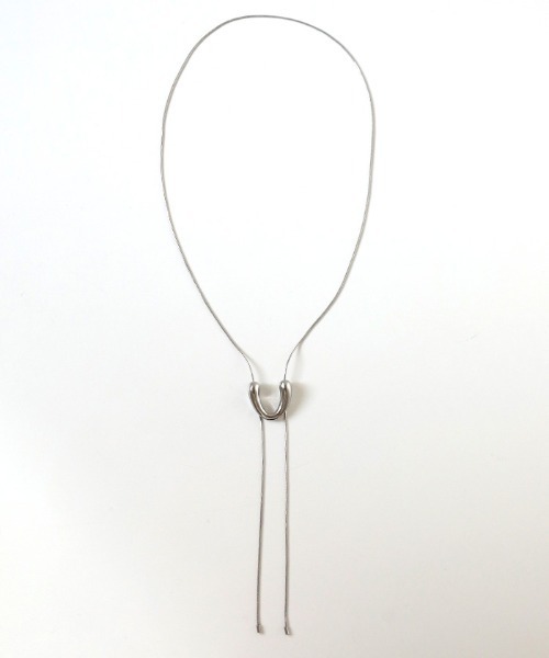 select MOCA（セレクトモカ）の「U字ループタイネックレス（ネックレス・レディース・ゴールド/シルバー・FREE）」の16枚目の写真