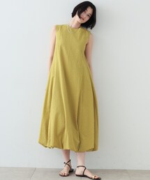 GALLEST | 裾バルーンサッカーワンピース(ワンピース)