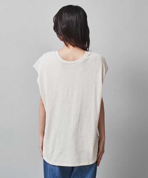 CHIGNON（シニヨン）の「◆【CHIGNON】BaysideフレンチTシャツ（Tシャツ/カットソー・レディース・ホワイト/ブラック/ライトベージュ・02）」の20枚目の写真