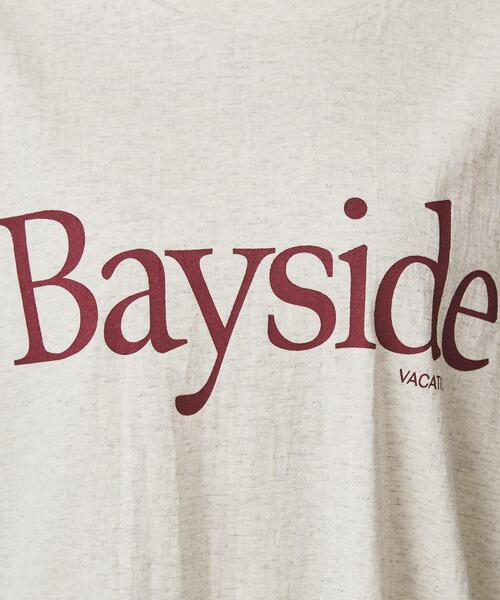 CHIGNON（シニヨン）の「◆【CHIGNON】BaysideフレンチTシャツ（Tシャツ/カットソー・レディース・ホワイト/ブラック/ライトベージュ・02）」の4枚目の写真