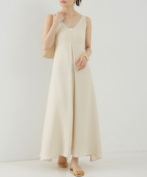 Rouge vif | リニーライトメッシュワンピース(ワンピース)