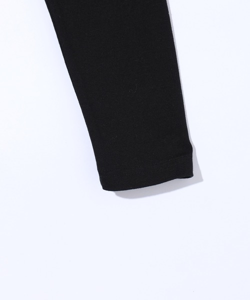 X-girl（エックスガール）の「CROWN AND WINGS RAGLAN L/S BABY TEE（Tシャツ/カットソー・レディース・オフホワイト/オリーブ/チャコール・S/M）」の10枚目の写真