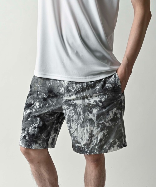 【セール】MMMM/タイダイミニリップストップ ショートパンツ（その他パンツ）｜MMMM（エムエムエムエム）