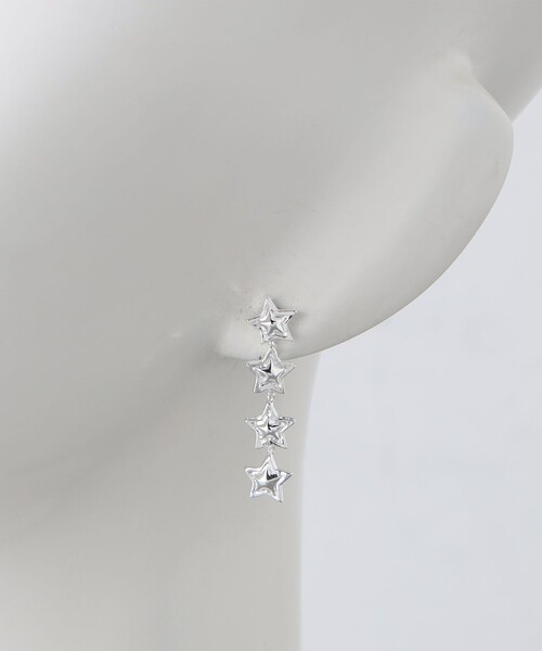 PHILIPPE AUDIBERT（フィリップ オーディベール）の「【別注】＜PHILIPPE AUDIBERT＞APRIL ピアス（ピアス（両耳用）・レディース・シルバー・FREE）」の9枚目の写真