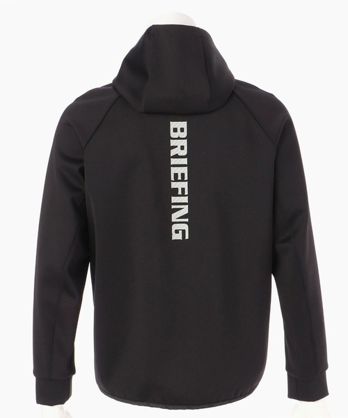 BRIEFING WORKOUT LOGO PARKA ワークアウトロゴパーカー BRIEFING（ブリーフィング）の「MENS WORKOUT LOGO PARKA
