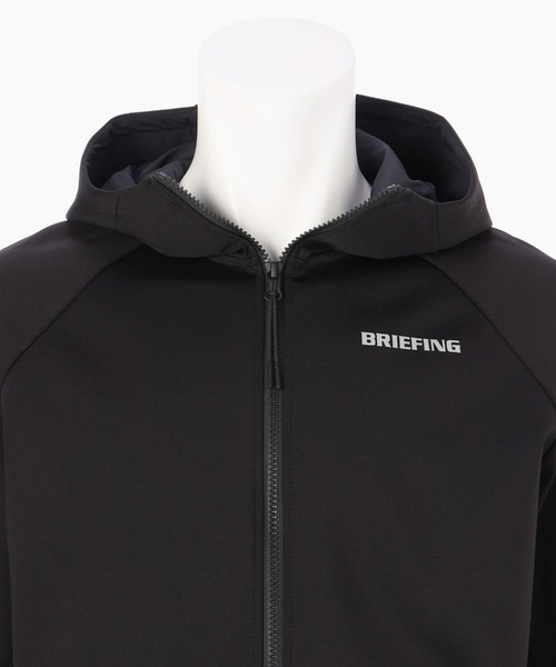 BRIEFING WORKOUT LOGO PARKA ワークアウトロゴパーカー BRIEFING - 【秋冬仕様】 MENS WARM 3D LOGO PARKA / 3Dロゴ