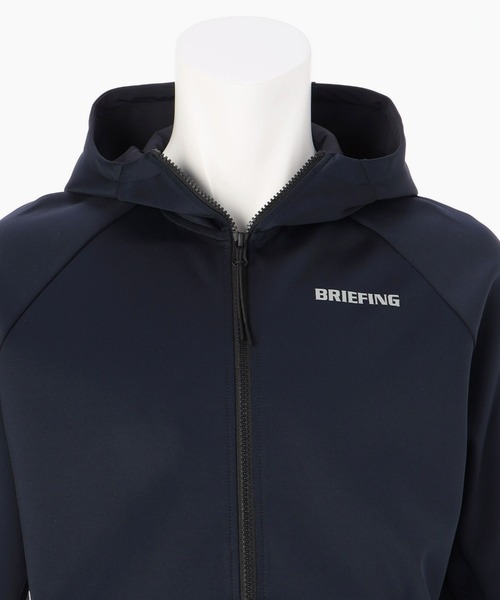 BRIEFING WORKOUT LOGO PARKA ワークアウトロゴパーカー BRIEFING（ブリーフィング）の「MENS WORKOUT LOGO PARKA