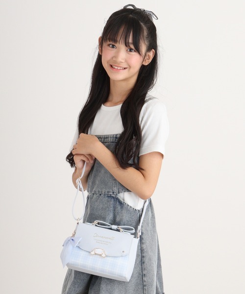 〇ラムネチョコ様〇　4点セット　リボン付きショルダーバッグと帽子 〇ラムネチョコ様〇 4点セット リボン付きショルダーバッグと