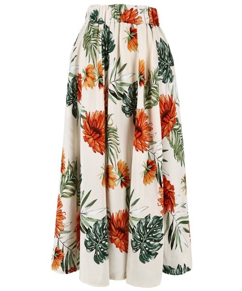 美品 ETRO エトロ フレアスカート 多色花柄 ボタニカル 42 美品 ETRO エトロ フレアスカート 多色花柄 ボタニカル 42