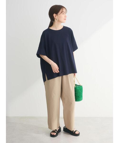 Green　Parks（グリーンパークス）の「イージーサイドラインパンツ（その他パンツ・レディース・グリーン/ブラック/ホワイト系その他2/ベージュ・FREE）」の15枚目の写真