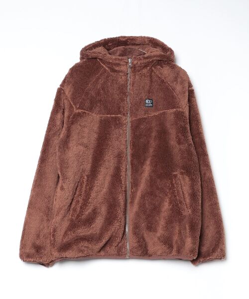 Ocean Pacific（オーシャンパシフィック）の「OP/オーピー 2WAYジャケット/リバーシブル ボアフリース素材 オーバーサイズ ユニセックス 534207（その他アウター・メンズ・ホワイト/ブラウン/ブラック・M/L/XL）」の5枚目の写真