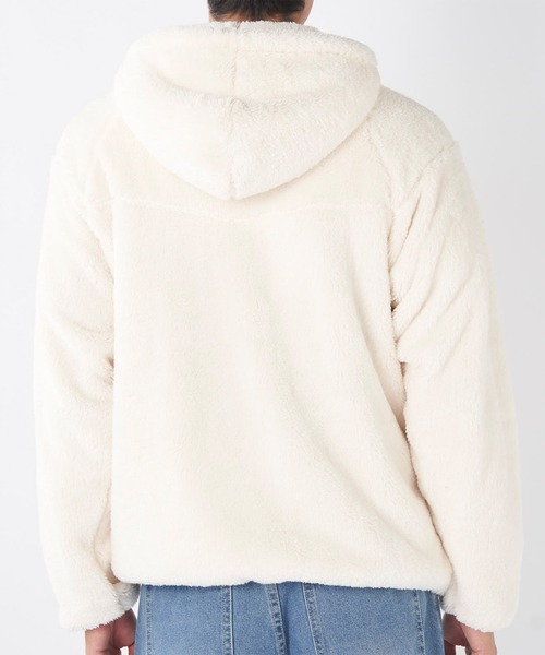 Ocean Pacific（オーシャンパシフィック）の「OP/オーピー 2WAYジャケット/リバーシブル ボアフリース素材 オーバーサイズ ユニセックス 534207（その他アウター・メンズ・ホワイト/ブラウン/ブラック・M/L/XL）」の18枚目の写真