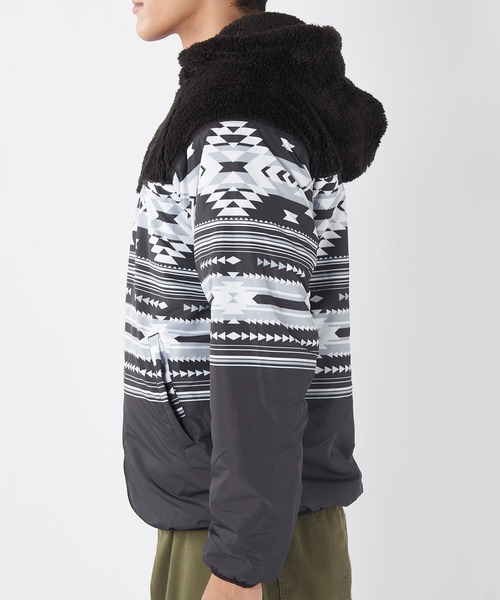 Ocean Pacific（オーシャンパシフィック）の「OP/オーピー 2WAYジャケット/リバーシブル ボアフリース素材 オーバーサイズ ユニセックス 534207（その他アウター・メンズ・ホワイト/ブラウン/ブラック・M/L/XL）」の22枚目の写真