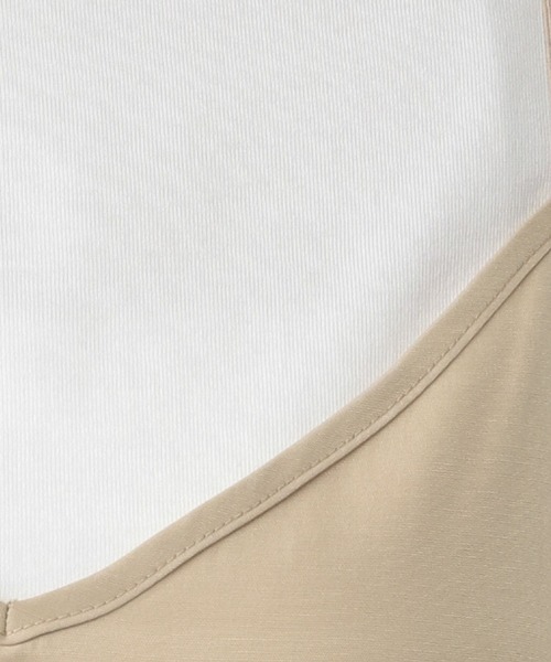 A part by（アパートバイ）の「2PSETキャミワンピース（ワンピース・レディース・ベージュ/ブラック・FREE）」の11枚目の写真